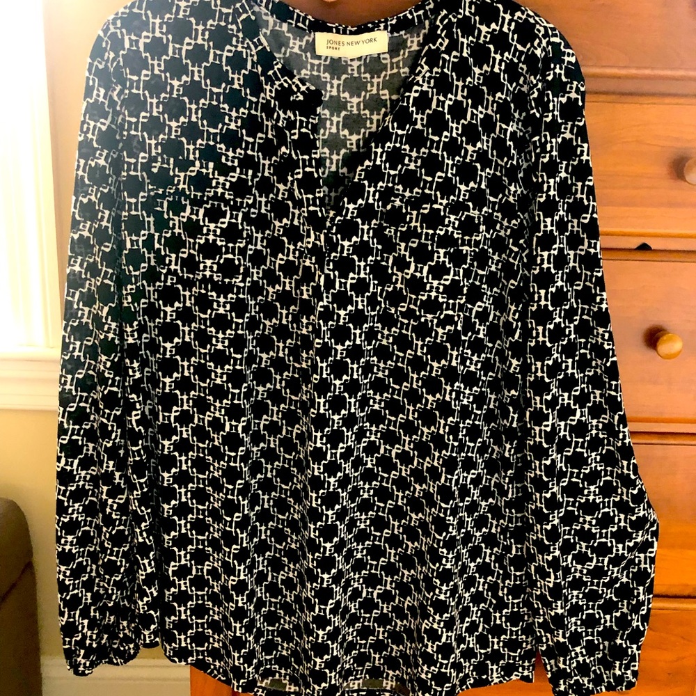 Long sleeve blouse